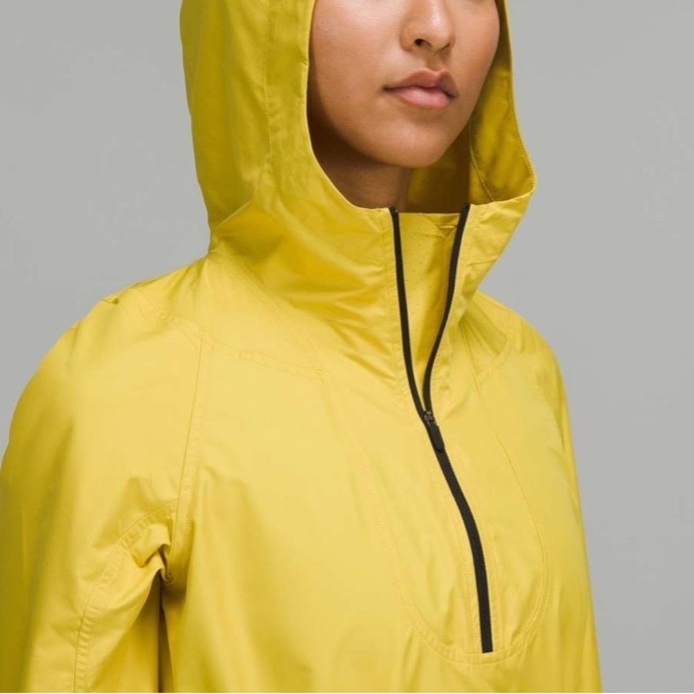 NWOT Lululemon Cinch-Waist Half-Zip Running Jacket Soleil Preppy Size 8 - Picture 5 of 14
